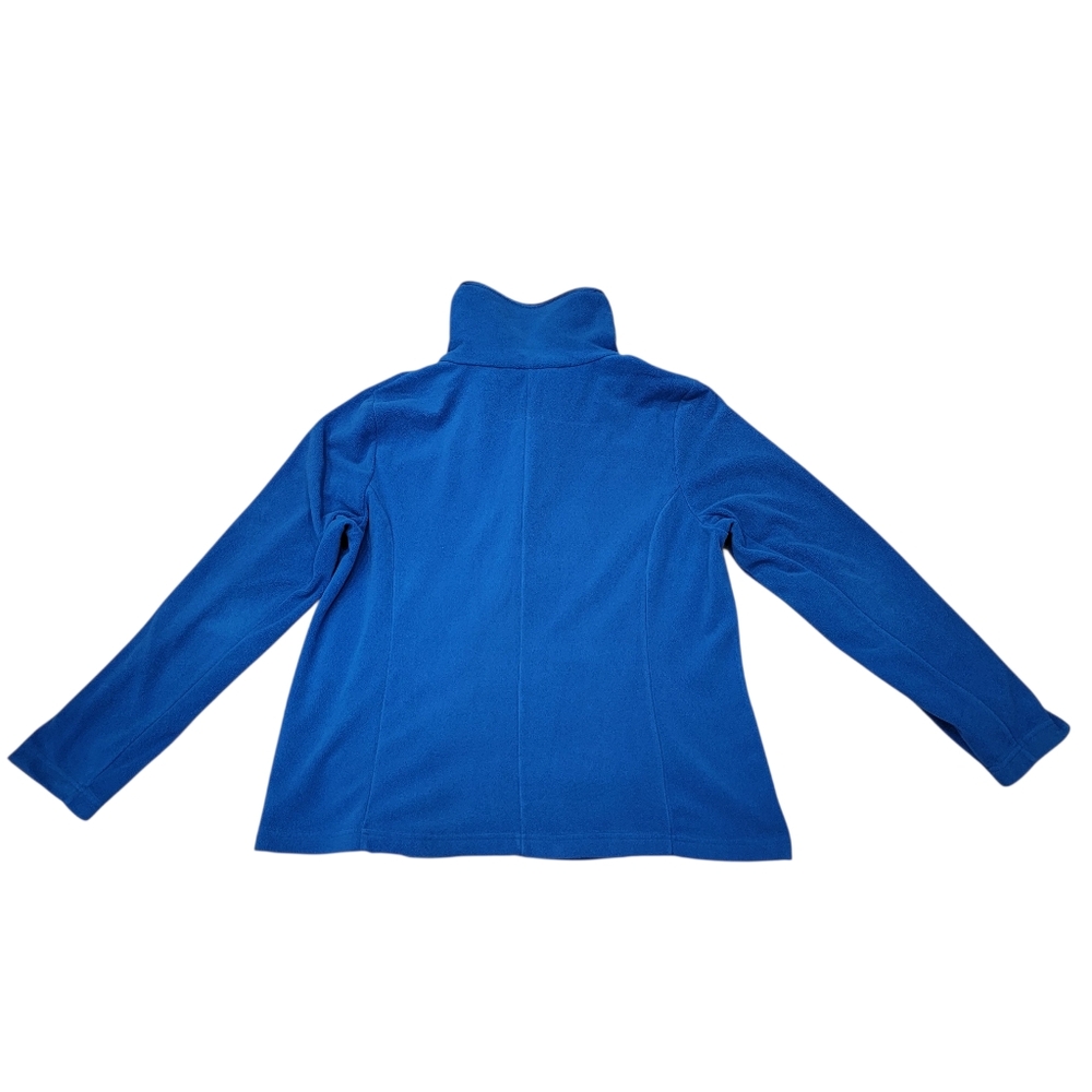 Vintage Northern Reflections Fleece Zip Up Jacket Blue Warm Cozy Women’s L - Picture 7 of 15